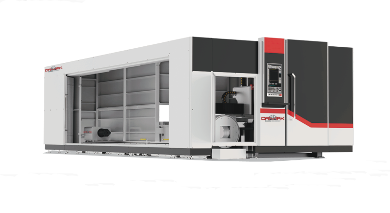 2040 (4020) Kompakt Plaka ve Boru 6 kW Fiber Lazer Kesim Makinesi