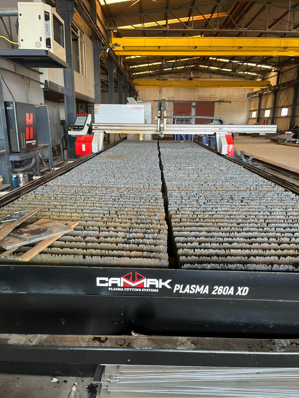 1,5x1 LABORATUVAR TİPİ Hypertherm m CNC Plazma Makinemiz