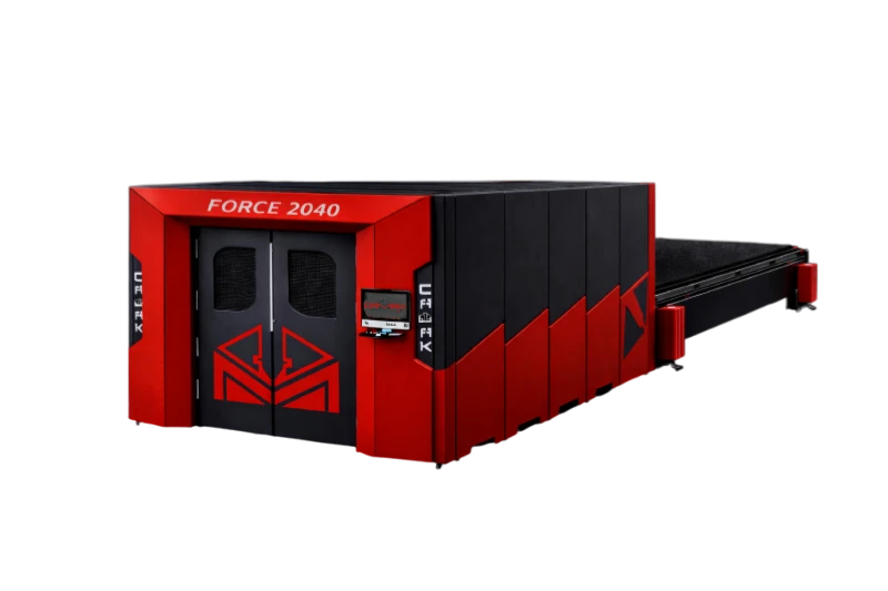 yerli 2040 (4020) Çift Değiştirilebilir Tabla 3 kW Fiber Lazer Kesim Makinesi