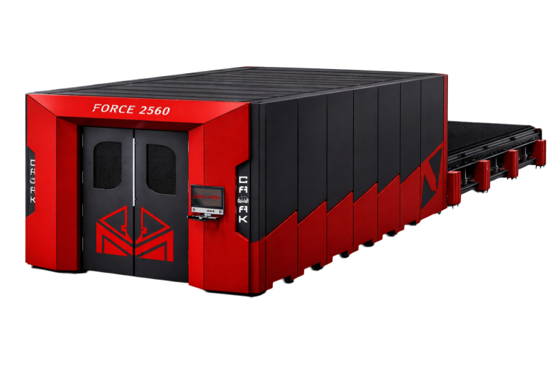 yerli 2560 (6025) Çift Değiştirilebilir Tabla 3 kW Fiber Lazer Kesim Makinesi